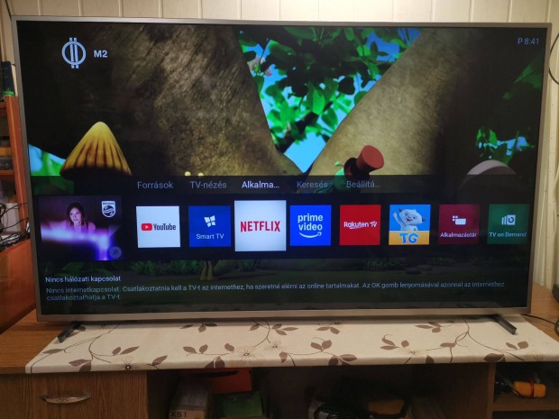 Philips 170cm, 4K,Ambilight, Wifi, Androidos, Smart Led Tv