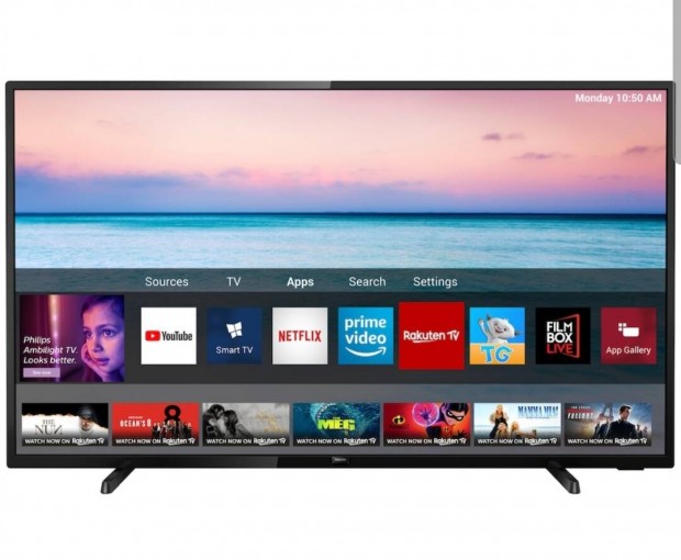 Philips 178cm 4k hdr Smart Led Tv!Wifi Dolby vision/Atmos