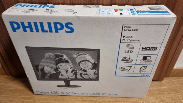 Philips 223V5 21.5" led monitor