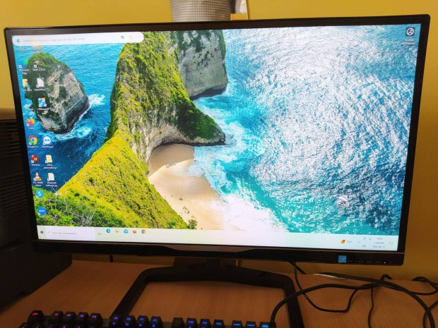 Philips 27" Full HD-s led monitor hibs llapotban