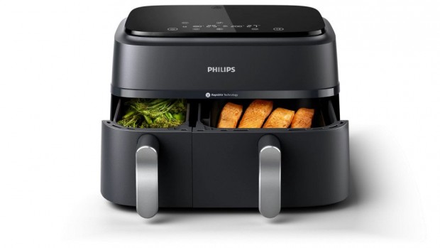 Philips 3000 Series Dual Basket NA351 XXL 9L ktzns, dupla kosaras