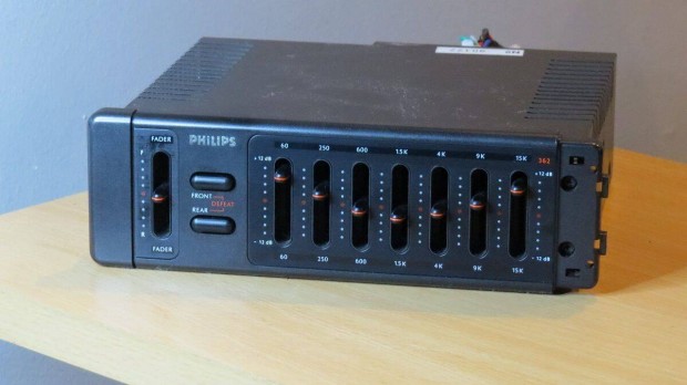 Philips 362 retro régi eq autós equalizer