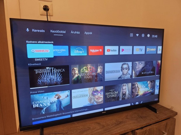 Philips 43Pus7406/12 4K UHD LED Android TV, 109cm,43