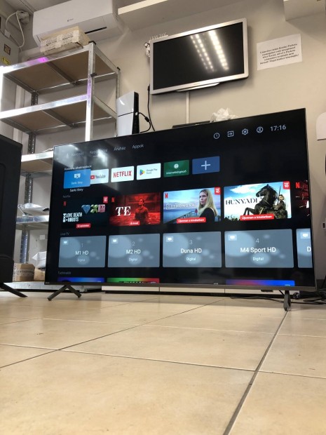 Philips 58"-os, UHD(4K), Smart, LED, Ambilight Tv, Újszerű, Garancia