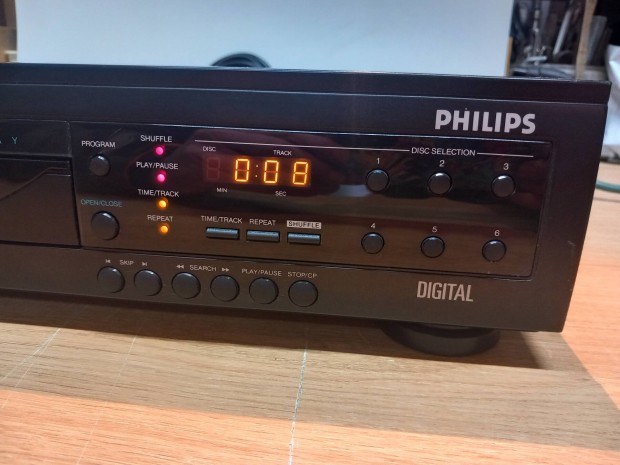 Philips AK 791/60 6lemezes cd lejtsz elad
