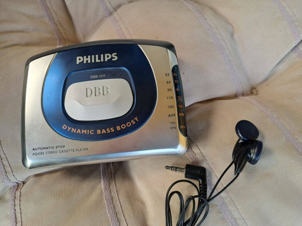 Philips AQ6585 rdis walkman, stl magn, flhallgatval