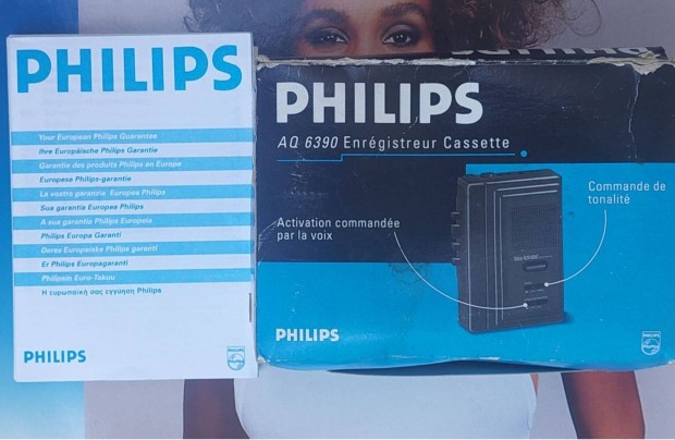 Philips AQ 6390/00 Diktafon Walkman Kazetts MAGN Philips AQ 6390/00