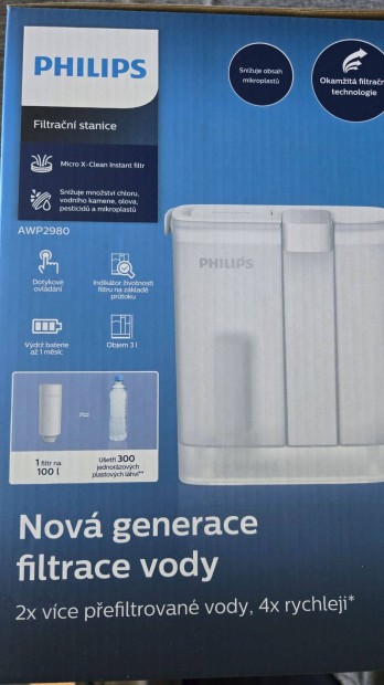 Philips AWP2980WH Micro X-Clean 3l vzszr, + 2db szr