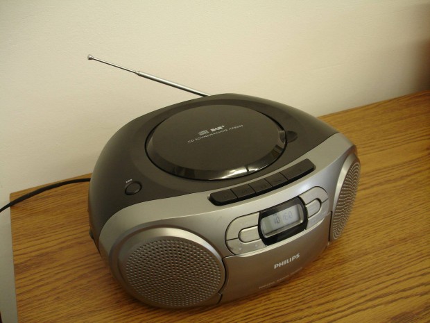 Philips AZB600 hordozhat asztali sztere DAB+ digitlis RDS rdi mag