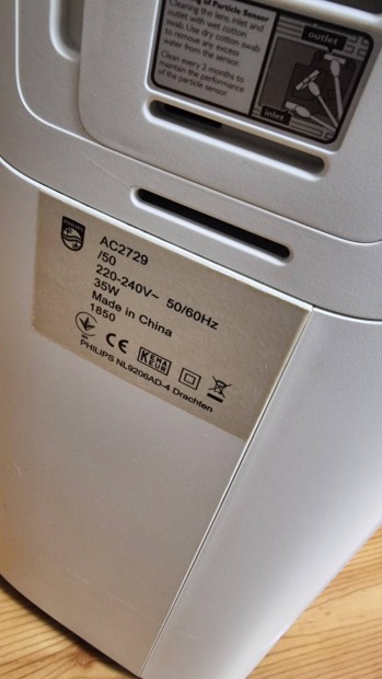 Philips Ac2729 levegő tisztító / futár az árban.
