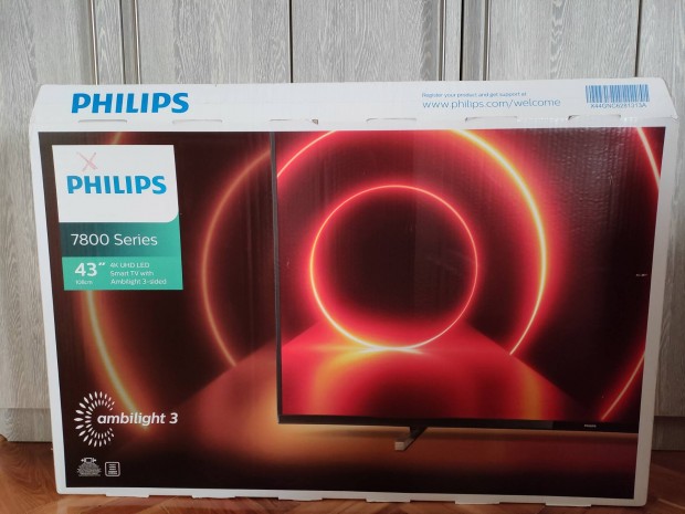 Philips Ambilight 4K Ultra HD LED TV 43Pus7505 