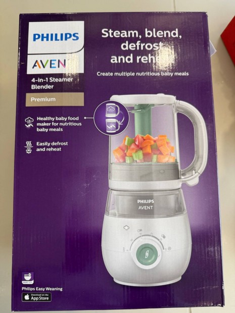 Philips Avent 4 in1 SCF885/01 prol- s turmixgp