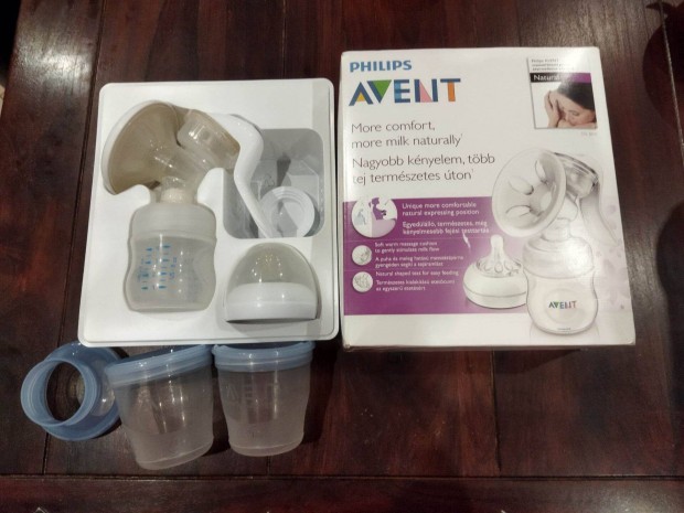 Philips Avent Natural kzi mellszv + cumisveg