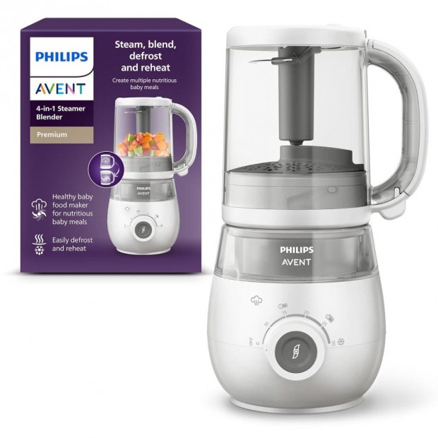 Philips Avent Premium 4:1-ben prol- s turmix SCF883. OUTLET termk