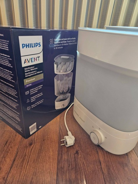 Philips Avent SCF293 Elektromos sterilizáló és szárító (még 1 év gari)