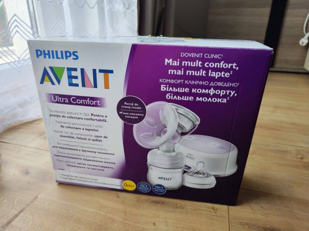 Philips Avent Ultra Comfort elektromos mellszv + 6db 180ml trol