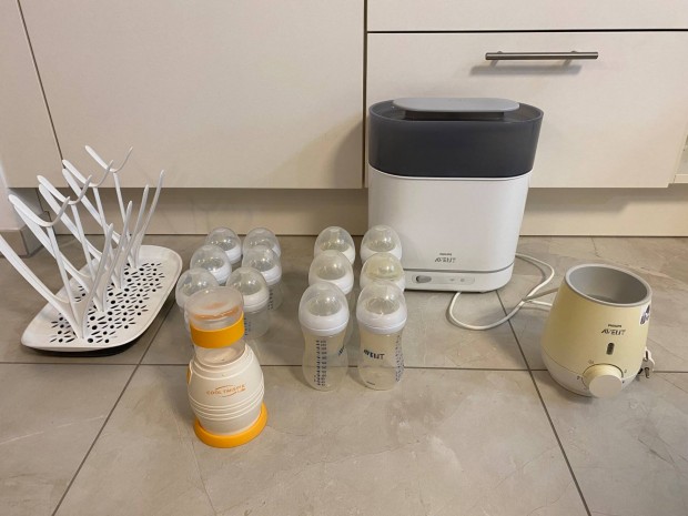 Philips Avent steriliztor + cumisveg melegt