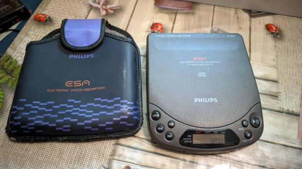 Philips Az6844 discman,tokkal,ms nincs hozz