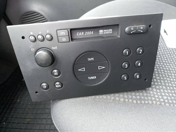 Philips CAR 2004, Opel gyári magnó, újszerű állapotban eladó
