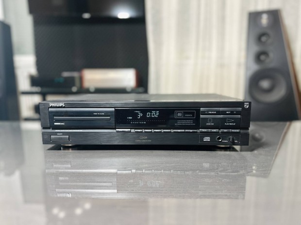 Philips CD614 TDA1543 hi-fi hifi CD lejtsz