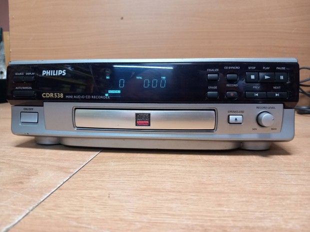 Philips CDR538 Mini Audio Cd r/lejtsz elad