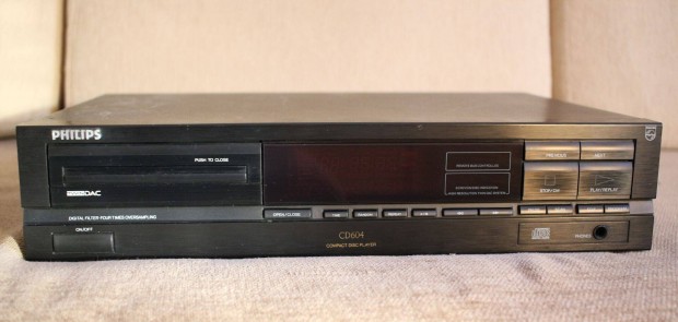 Philips CD 604 CD lejtsz TDA1543 DAC