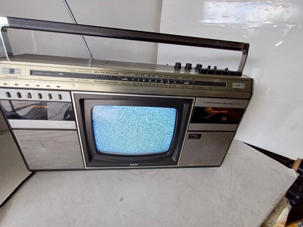 Philips Combi TC10 Vintage TV-s rdi magn 