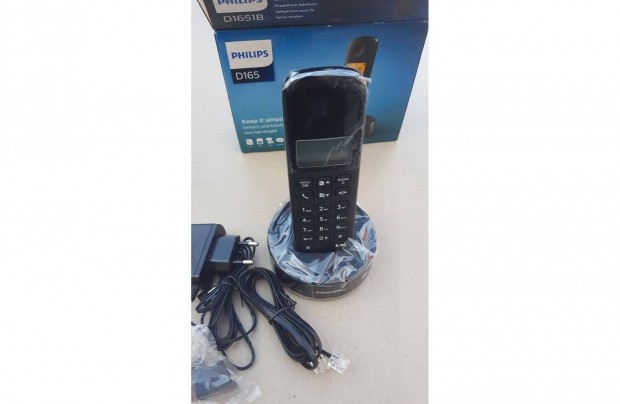 Philips D165, vezetk nlkli otthoni DECT telefon