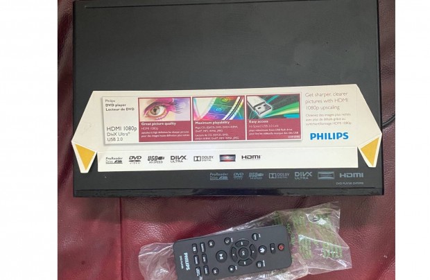 Philips DVD-player HDMI 1080p DivX Ultra USB 2.0