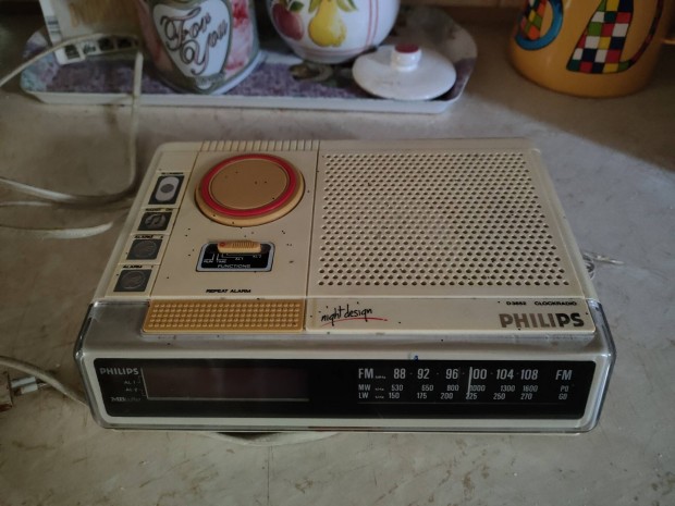 Philips D 3652 clockradio- gyjknek