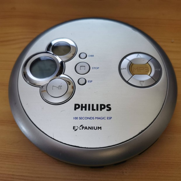 Philips Expanium EXP2460 discman hordozhat cd mp3 lejtsz