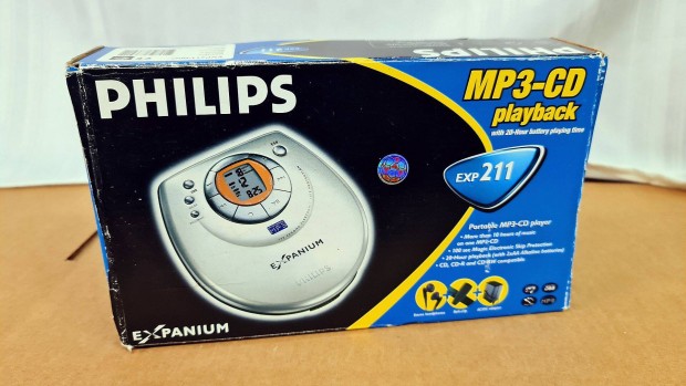Philips Expanium EXP-211 MP3-as Discman elad