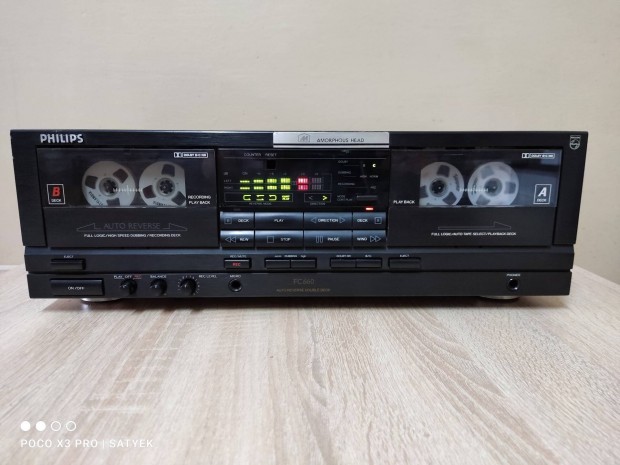 Philips FC-660  hifi autoreverse magn deck 