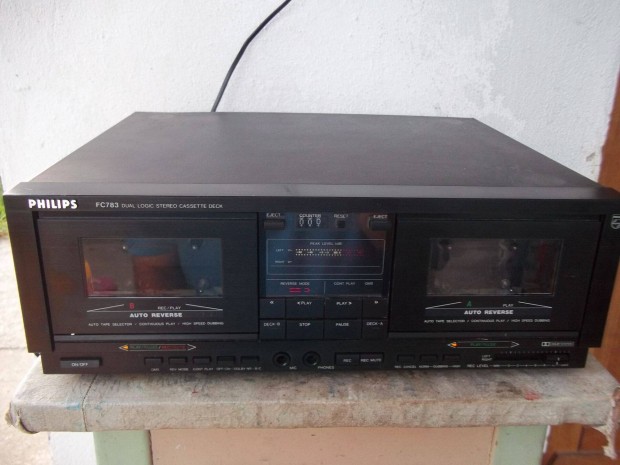 Philips FC 783 Stereo Double Cassette Deck