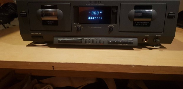 Philips FC 910 dupla kazetts hifi magn deck sony, akai