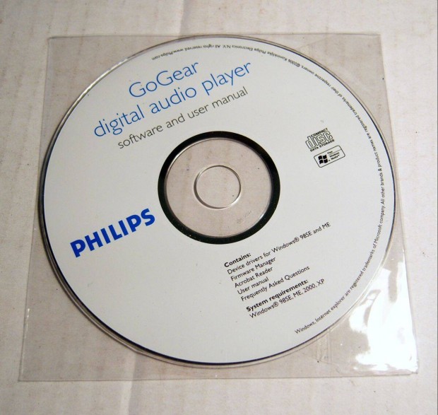 Philips Gogear Digital Audio Player CD 2006