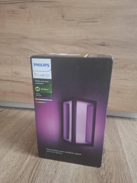 Philips Hue Outdoor Impressum Wall Light kltri fali lmpa 