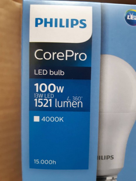 Philips Izz ledes 13W E27 foglalat 4000K 1521lm norml IP20