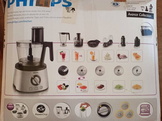 Philips Konyhai robotgép HR7778/00 új wmf Bosch