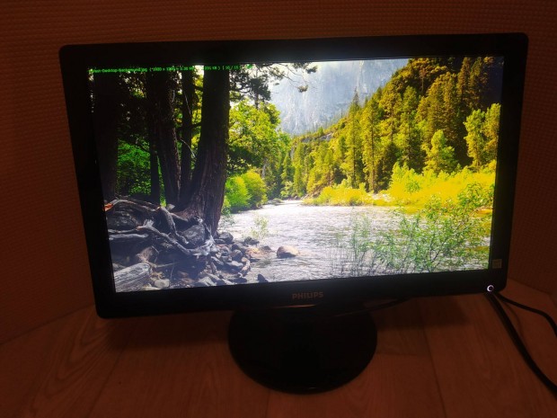 Philips LCD monitor 20 colos LED httrvilgtssal