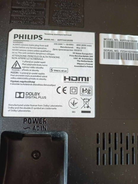 Philips LED tv elad alig hasznlt elad!