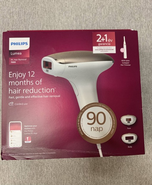 Philips Lumea 7000 szrtelent