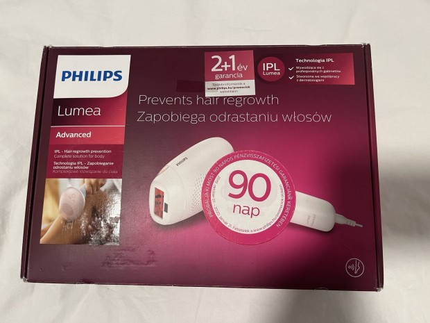 Philips Lumea Advanced szrtelent 