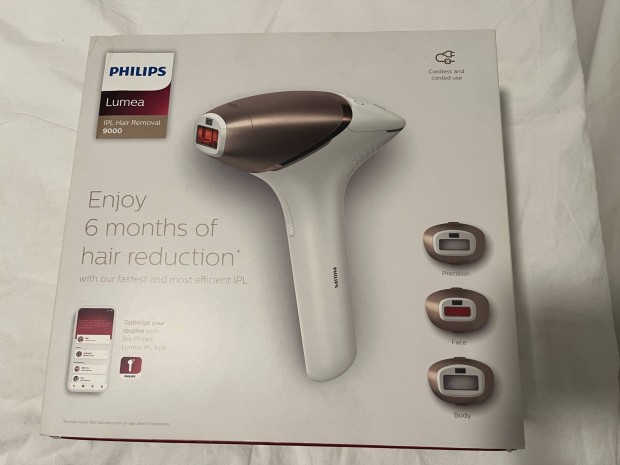 Philips Lumea IPL 9000 szrtelent 