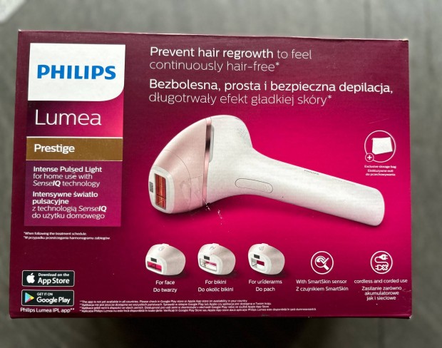 Philips Lumea Prestige IPL szrtelent