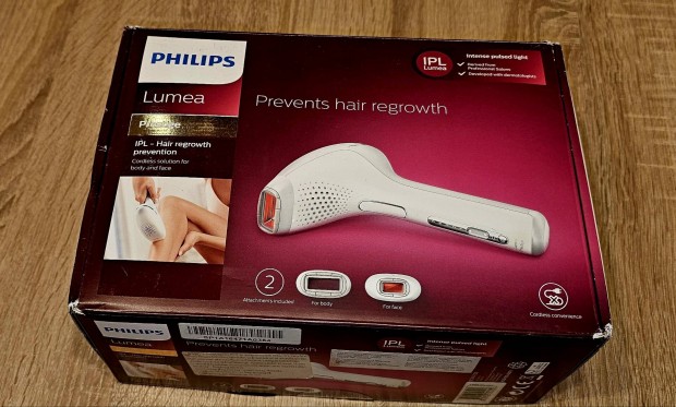 Philips Lumea Prestige lézeres szőrtelenítő nincs használva