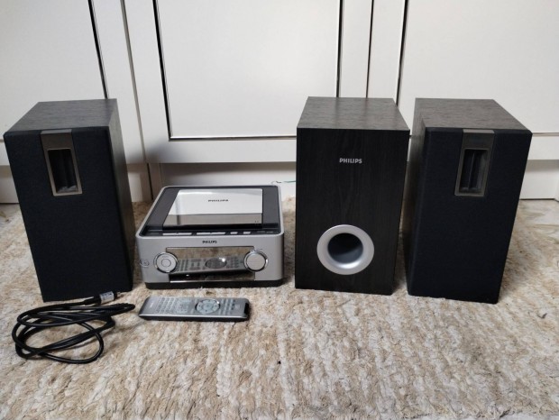 Philips MCD139 hifi torony 2.1 es mlyldval tvirnytval