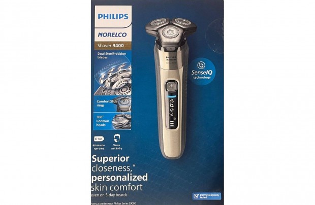 Philips Norelco elektromos jratlthet frfi borotva 9400, S9502/83