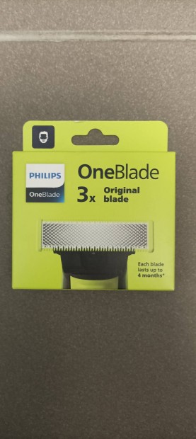 Philips Oneblade cserlhet penge 3db/doboz 