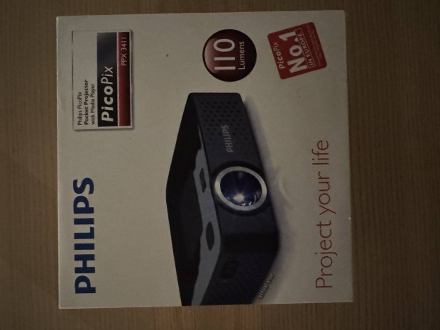Philips Picopix mini projektor kivetítő, új